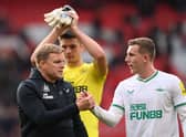 Newcastle United left-back Matt Targett.  (Photo by Stu Forster/Getty Images)