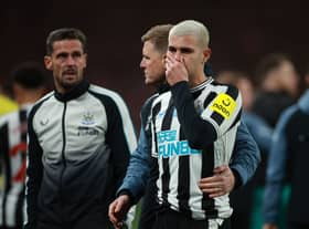 Newcastle United midfielder Bruno Guimaraes. (Photo by Eddie Keogh/Getty Images)