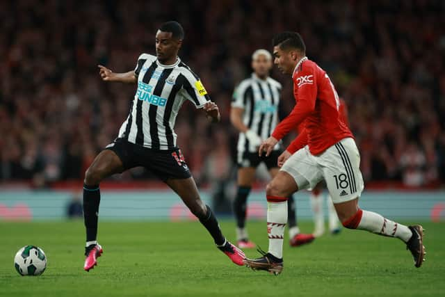 Newcastle United club-record signing Alexander Isak. (Photo by Eddie Keogh/Getty Images)