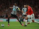 Newcastle United club-record signing Alexander Isak. (Photo by Eddie Keogh/Getty Images)