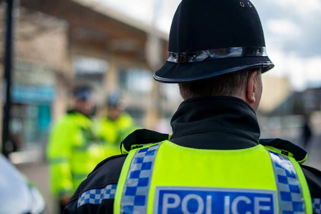 A wanted man was caught by police at Prudhoe Railway Station.