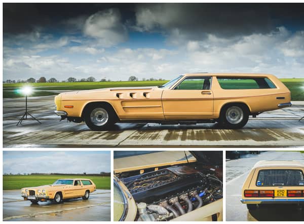 The one-off Beast features a Rolls-Royce plane engine under its 10-foot bonnet (Photos: Car & Classic)