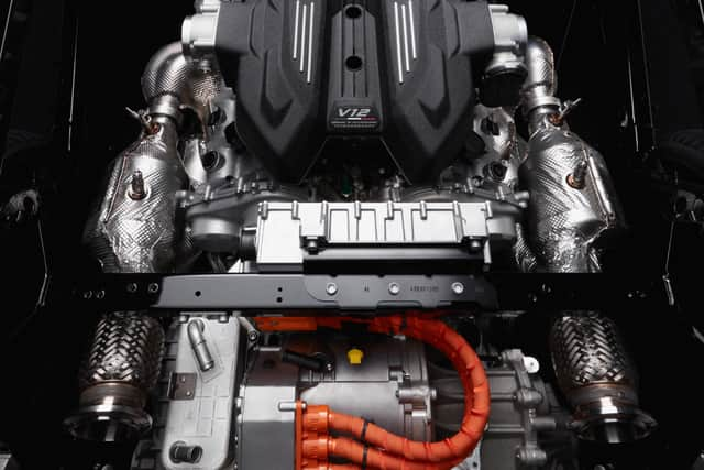 The LB744’s V12 is an all-new 6.5-litre unit (Photo: Lamborghini)