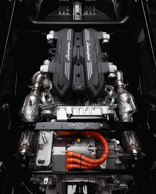 The LB744’s V12 is an all-new 6.5-litre unit (Photo: Lamborghini)