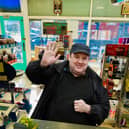 Peter Kay’s ‘visit’ to McCartney’s Sweet Shop in Forest Hall.