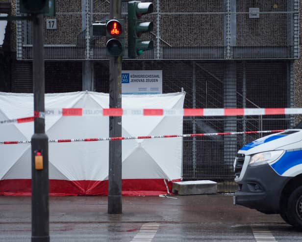 At least six people have died and several are injured after a shooting at a Jehovah’s Witness hall in Hamburg, Germany on Thursday.