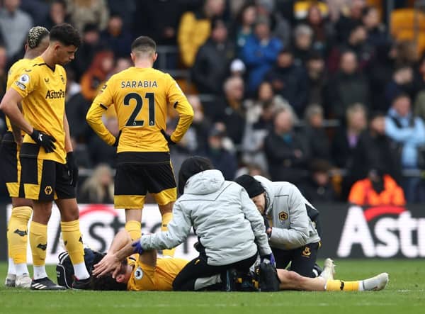 Wolves striker Diego Costa. (Photo by DARREN STAPLES/AFP via Getty Images)