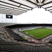 St James’ Park, the home of Newcastle United. (Photo by George Wood/Getty Images)