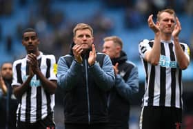 Newcastle United head coach Eddie Howe. (Photo by Laurence Griffiths/Getty Images)