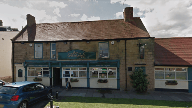 The Spread Eagle pub in North Shields. 