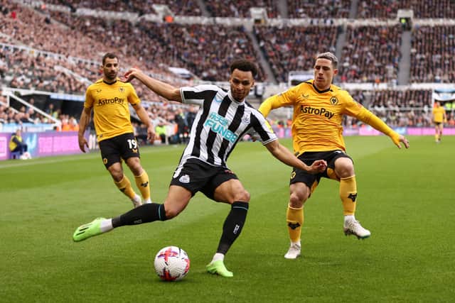 Newcastle United winger Jacob Murphy. (Photo by Naomi Baker/Getty Images)