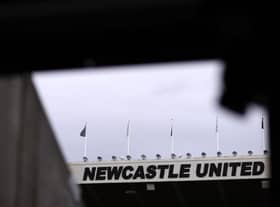 NEWCASTLE UPON TYNE, ENGLAND - MARCH 12: General view inside the stadium prior to the Premier League match between Newcastle United and Wolverhampton Wanderers at St. James Park on March 12, 2023 in Newcastle upon Tyne, England. (Photo by Naomi Baker/Getty Images)