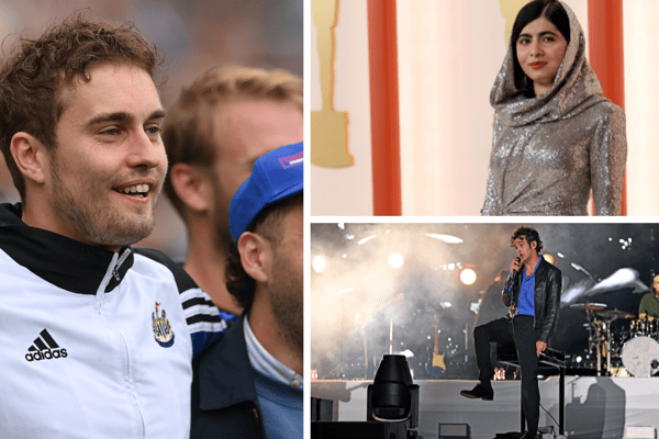Sam Fender, Malala and Matty Healy are amongst the Newcastle United fans included.