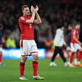 Chris Wood joined Nottingham Forest from Newcastle United in January. (Photo by Catherine Ivill/Getty Images)