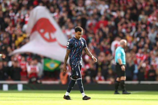 Nottingham Forest attacking midfielder Jesse Lingard. (Photo by Alex Pantling/Getty Images)