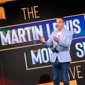 Martin Lewis pictured on set of The Martin Lewis Money Show