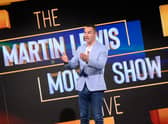 Martin Lewis pictured on set of The Martin Lewis Money Show