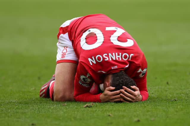 Nottingham Forest star Brennan Johnson. (Photo by Marc Atkins/Getty Images)