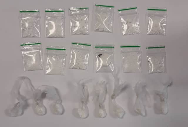 Parker pleaded guilty to possession of crack cocaine and cannabis with intent to supply. 