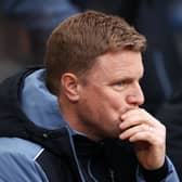 Newcastle United head coach Eddie Howe. (Photo by Naomi Baker/Getty Images)