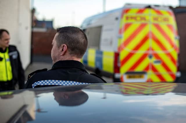 Two men were arrested on suspicion of possession of a controlled drug with intent to supply. 