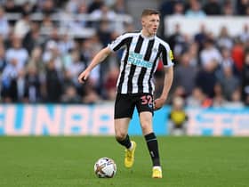 Newcastle United attacking midfielder Elliot Anderson.  (Photo by Stu Forster/Getty Images)