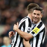 Newcastle United defender Fabian Schar. (Photo by Naomi Baker/Getty Images)