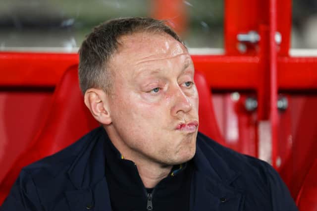 Nottingham Forest boss Steve Cooper. (Photo by Laurence Griffiths/Getty Images)