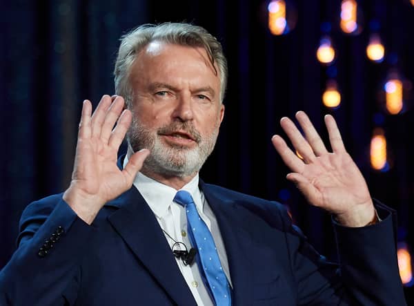 Jurassic Park’s Sam Neil has been in remission for a type of blood cancer for eight months, it has been revealed - Credit: Getty Images