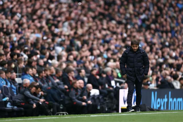 Tottenham Hotspur manager Antonio Conte. (Photo by Ryan Pierse/Getty Images)