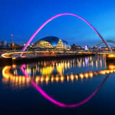Newcastle is the fourth most populated city in England with a population of 853,100. The oldest of the city’s 10 bridges that cross the river Tyne, High Level Bridge, opened in 1849 and was the world’s first combined road and rail bridge.
