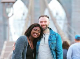 Lola and her Geordie boyfriend, Greg.