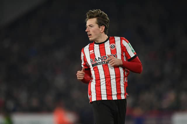 Sheffield United midfielder Sander Berge. (Photo by Michael Regan/Getty Images)