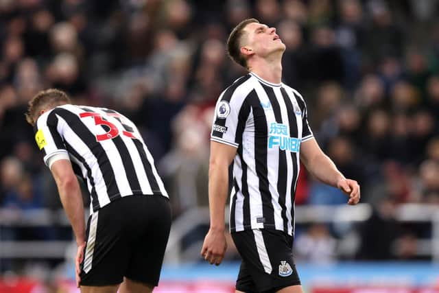 Newcastle United defender Sven Botman. (Photo by George Wood/Getty Images)