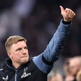 Newcastle United head coach Eddie Howe. (Photo by George Wood/Getty Images)
