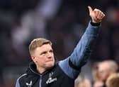 Newcastle United head coach Eddie Howe. (Photo by George Wood/Getty Images)