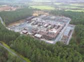  A general view of The Wytch Farm oil production centre, on March 27, 2023 in Poole, England