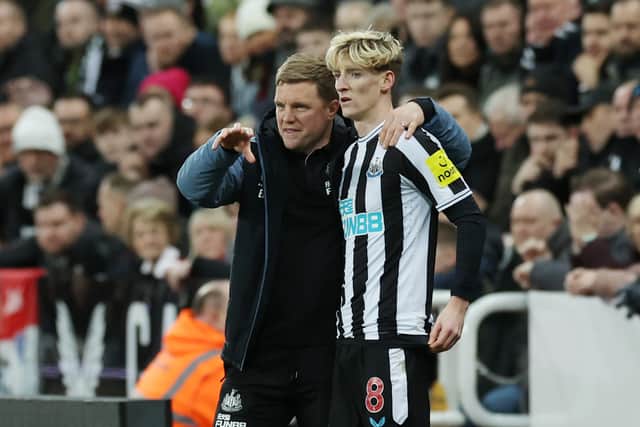 Newcastle forked out £45 million for Gordon this summer (Image: Getty Images)