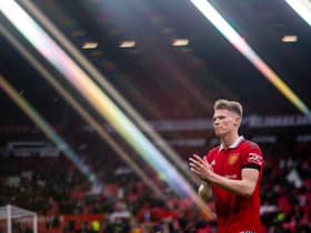 Manchester United midfielder Scott McTominay. (Photo by Ash Donelon/Manchester United via Getty Images)