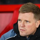 Newcastle United head coach Eddie Howe.