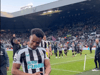 Newcastle United player mocks Manchester United with hilarious full-time gesture