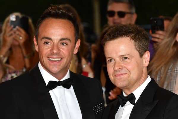 Ant and Dec. (Photo by Gareth Cattermole/Getty Images)