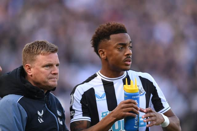 Newcastle United midfielder Joe Willock.  (Photo by Stu Forster/Getty Images)