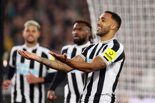 Newcastle United striker Callum Wilson. (Photo by Alex Pantling/Getty Images)