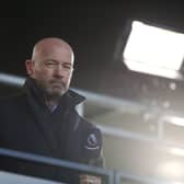 Newcastle United legend Alan Shearer. (Photo by LINDSEY PARNABY/POOL/AFP via Getty Images)