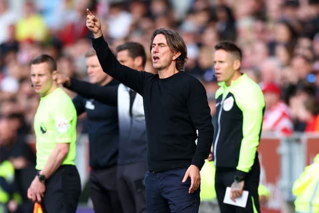 Brentford manager Thomas Frank. (Photo by Clive Rose/Getty Images)