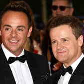 TV presenters Ant and Dec. (Photo by Gareth Cattermole/Getty Images)