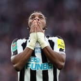 Newcastle United winger Allan Saint-Maximin. (Photo by Julian Finney/Getty Images) 