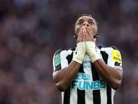 Newcastle United winger Allan Saint-Maximin. (Photo by Julian Finney/Getty Images) 