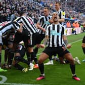 Newcastle United midfielder Bruno Guimaraes. (Photo by Stu Forster/Getty Images)